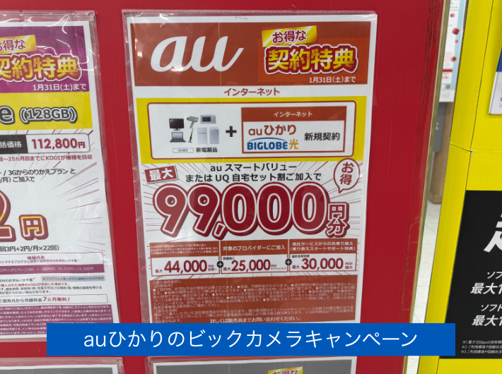 ビックカメラのキャンペーン