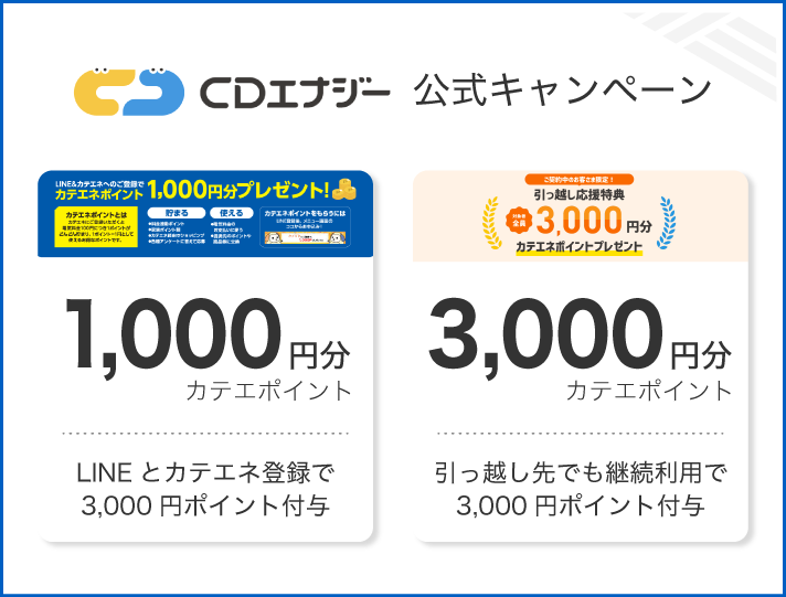 CDエナジー公式キャンペーン