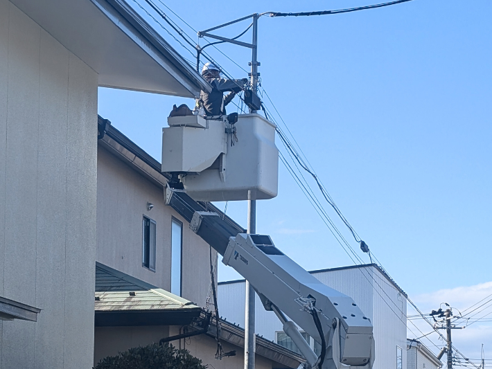 戸建ての光回線工事の内容