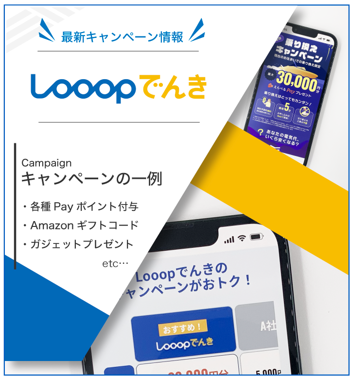 Looopでんき 最新キャンペーン情報
