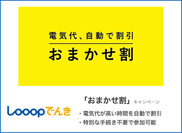Looopでんきおまかせ割