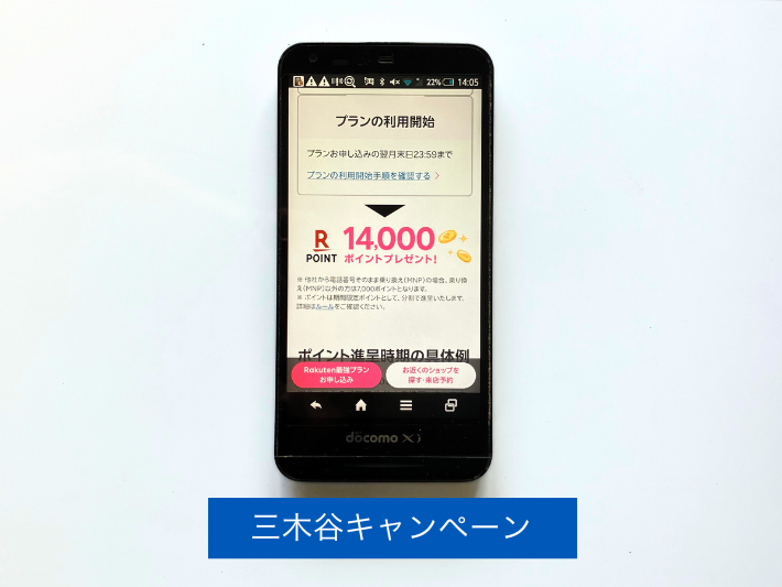 三木谷キャンペーン