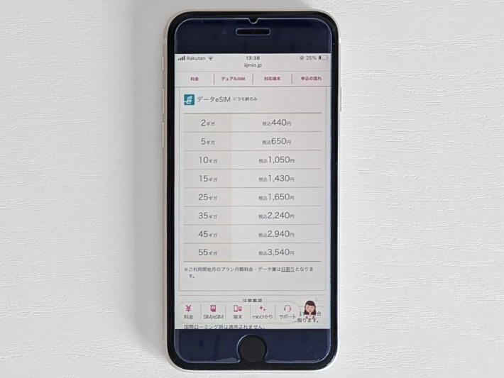 IIJmio|データeSIMがコスパ最強